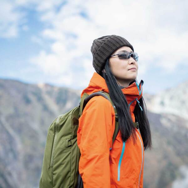 SALF-0066 MBK エアレスリーフフィット サングラス 着用イメージ