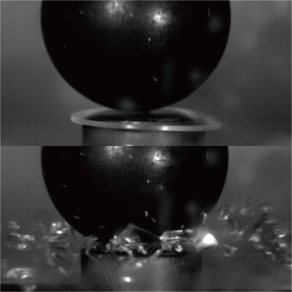 子供 サングラス ペトロイドレンズ 耐衝撃テスト