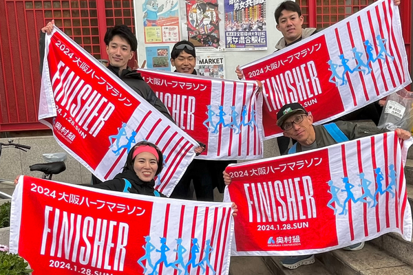 ランナー　集合写真
