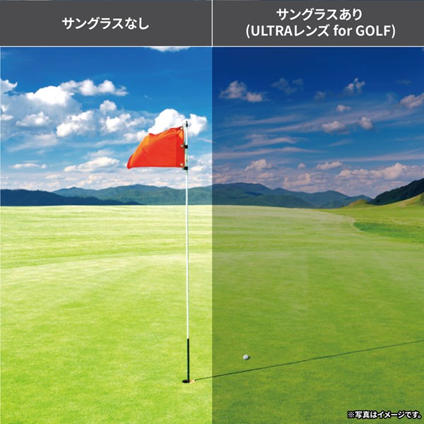 Airless-Leaf fit ULTRA LENS for GOLFモデル [SALF-0067 BK