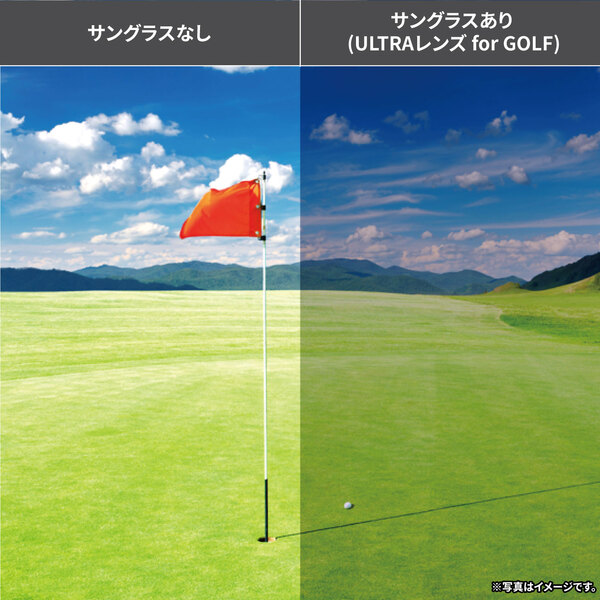 L-STX DA-0167 ICBL スペアレンズ 見え方のイメージ