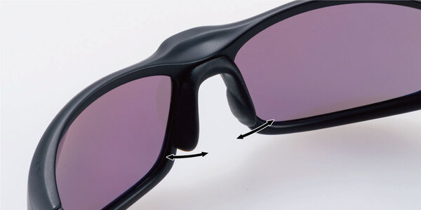 調整可能なノーズパッド