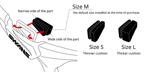 How to replace the PAD