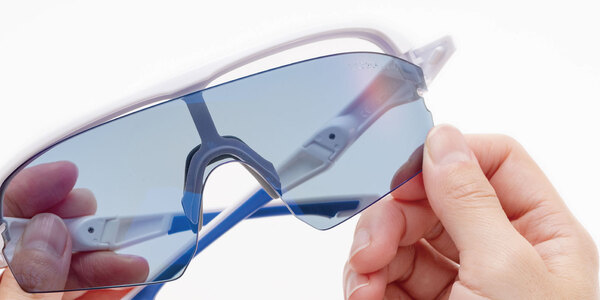 Replaceable lenses to suit the weather and purpose