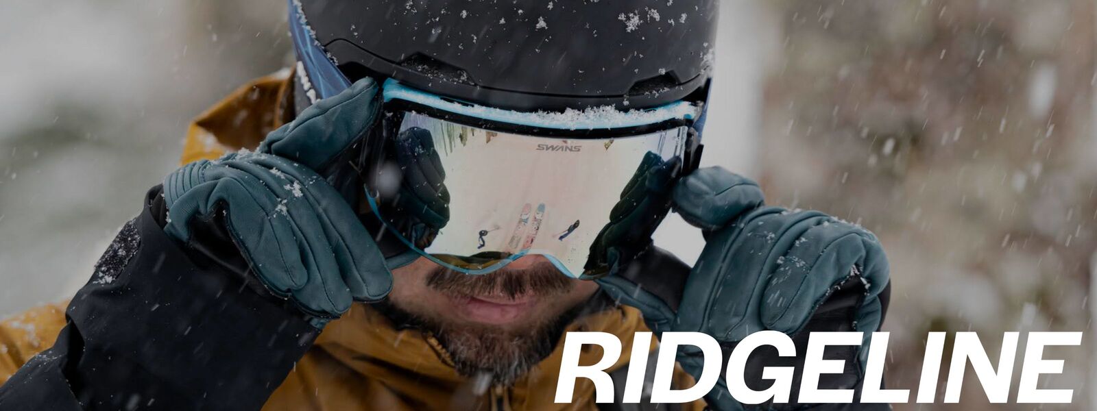 19-20 SWANS RIDGELINE ULTRA LENS ゴーグル RIDGELINE】 Spherical lens model with ventilation system | Special