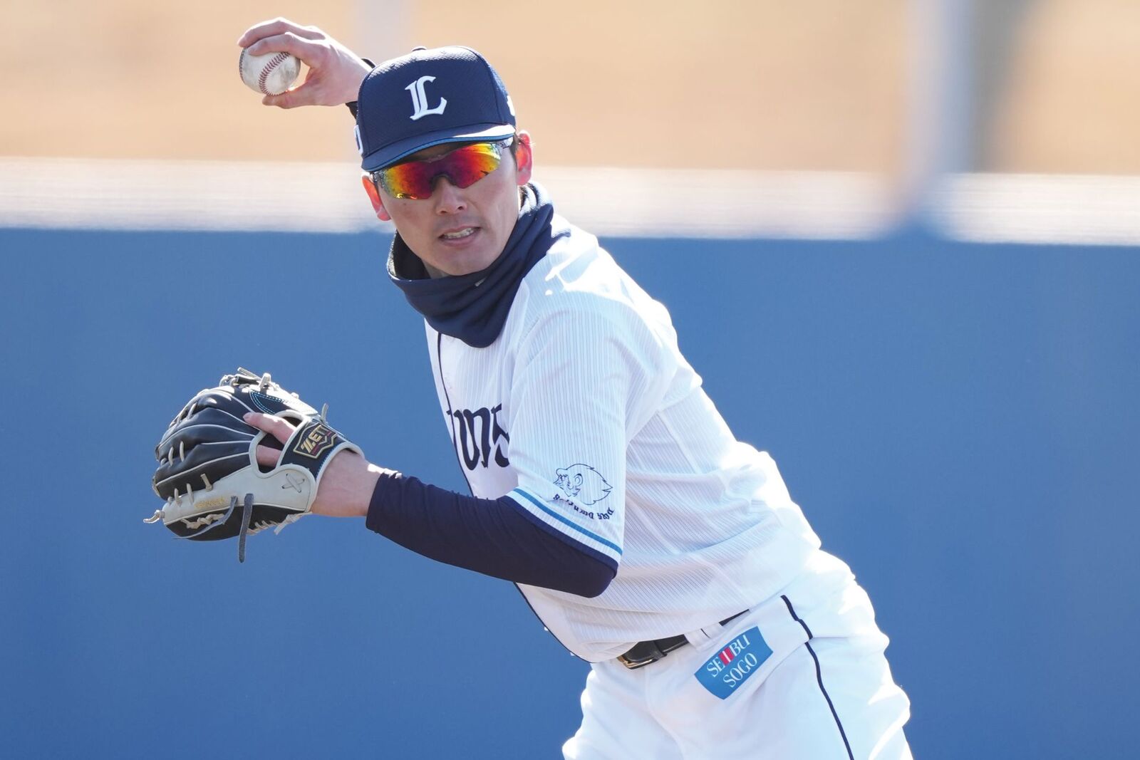 プロ野球・埼玉西武ライオンズ源田壮亮選手とサングラス