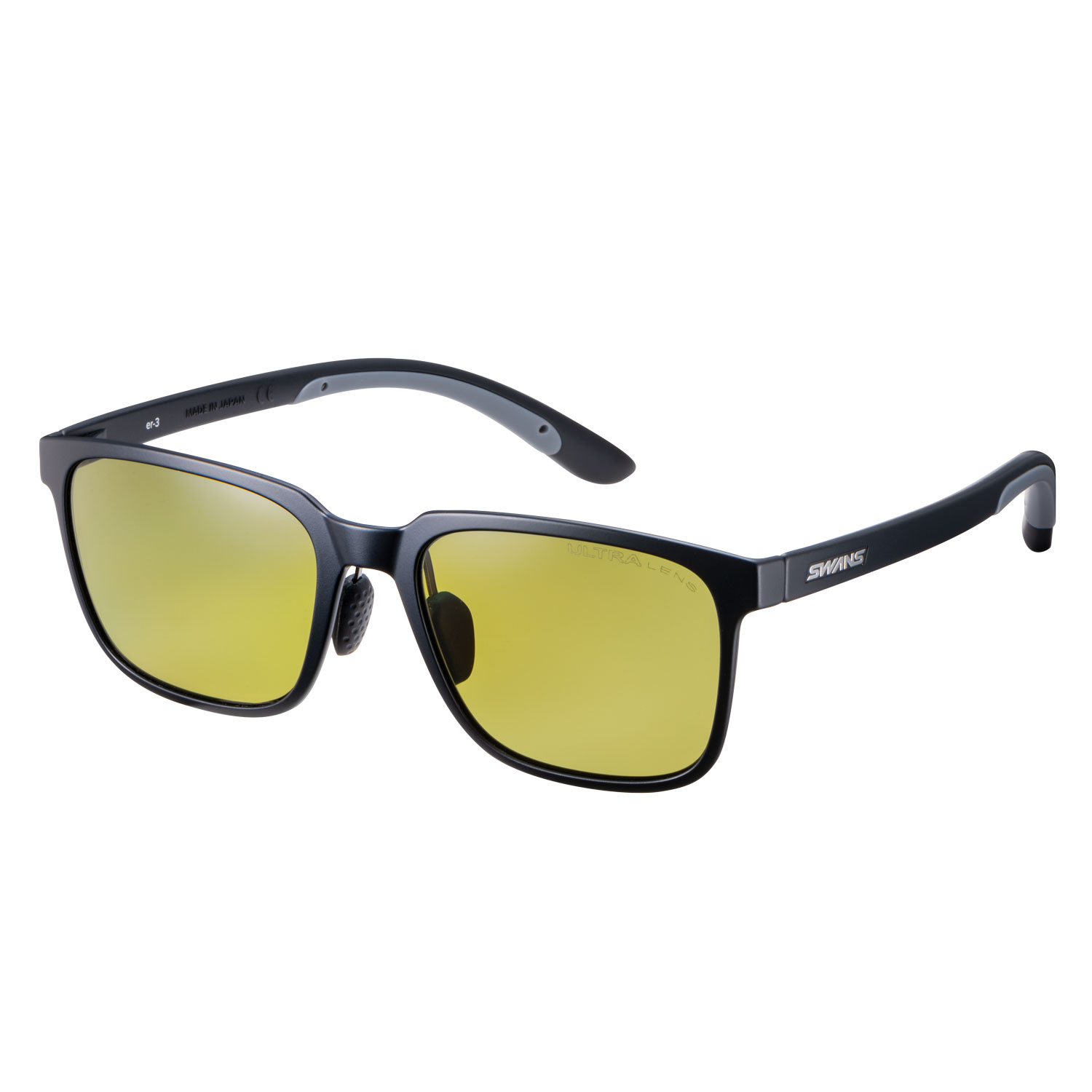 er-3 ULTRA LENS for FISHINGモデル [ER3-0168 MBK ] | 【公式】SWANS 日本製スポーツアイウェアなら SWANS(スワンズ)