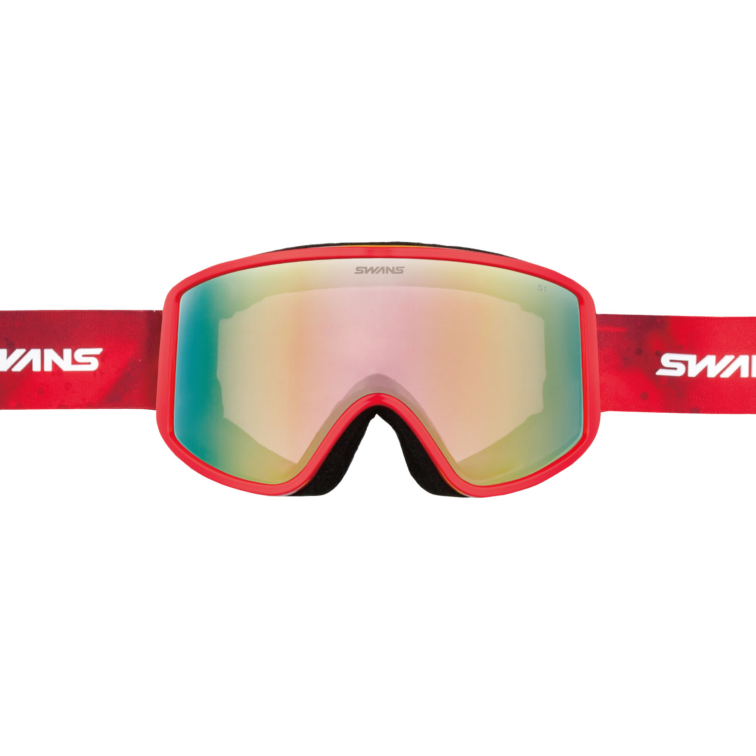 SWANS - SWANS スワンズ スキー スノー ゴーグル 180-MDH GLR レッド SWANS スワンズ 180 スノーゴーグル 180-MDH スキー