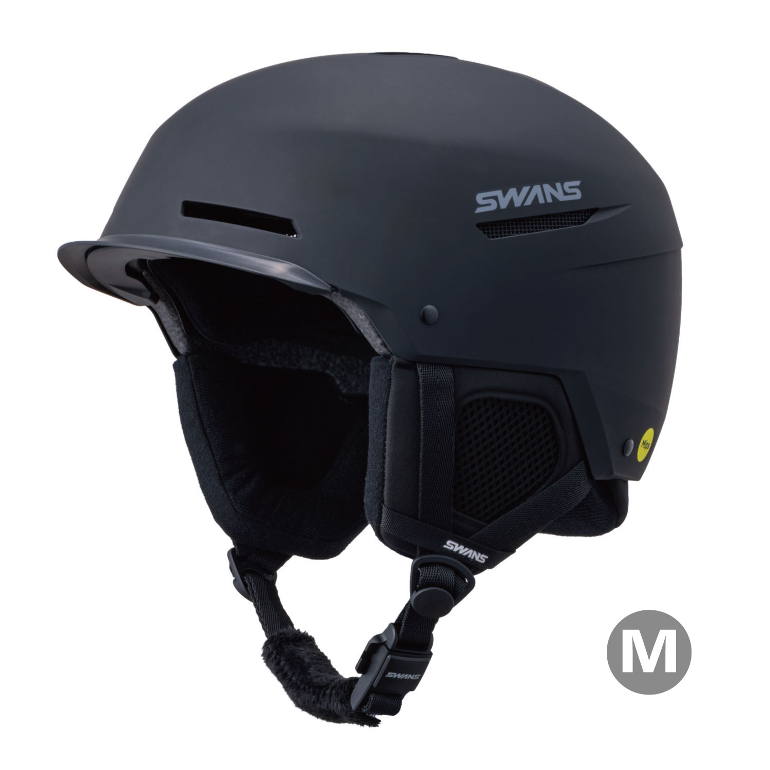 ブラック スノーヘルメット MIPS bolle