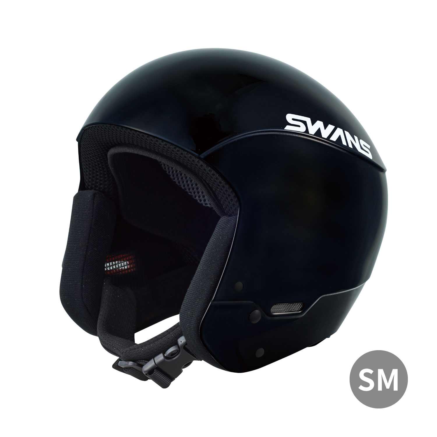 25-26 Racing snow helmet [完売 HSR-90FIS P1 BK] | [official]SWANS