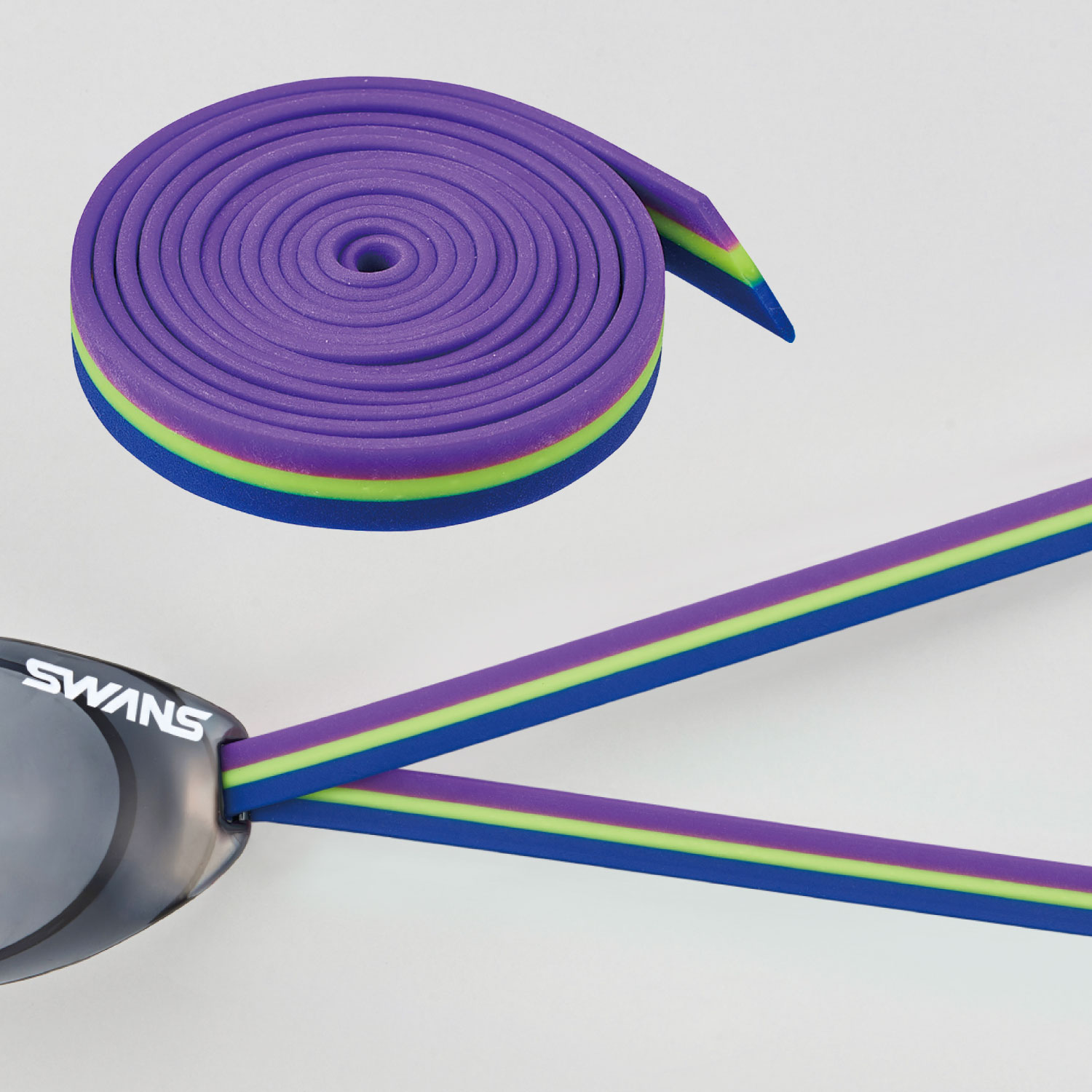 Swans SR-2NEVOP SMBK S-5.00 Optic Racing zwembril, S